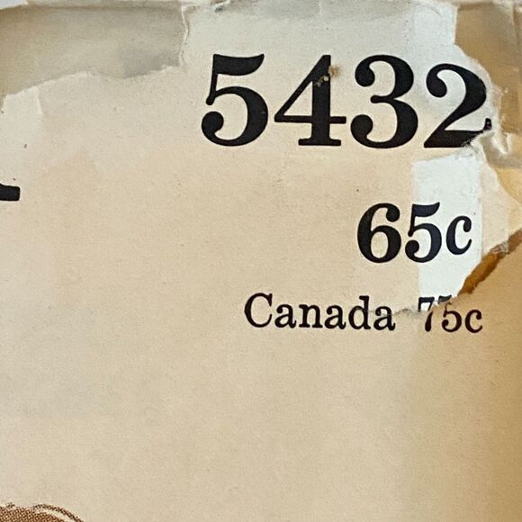 Butterick 5432 Pattern Top Miss 16 80s Vintage Oversized Lagenlook Side Slit - Picture 5 of 7